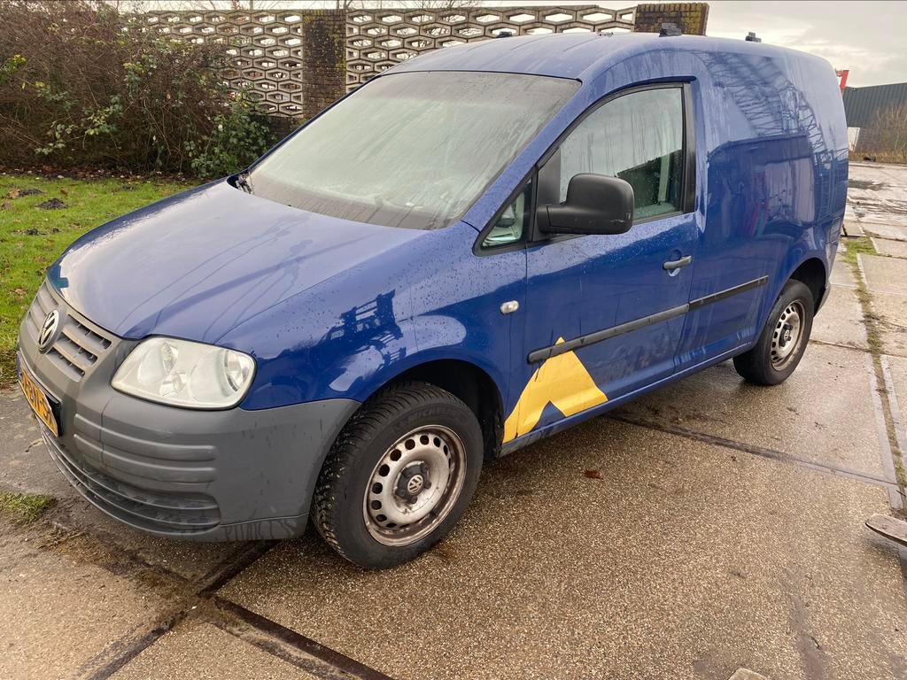 Vw caddy 2.0 sdi blauw alleen voor onderdelen, Auto-onderdelen, Ophalen of Verzenden, Voor, Volkswagen, Motorkap