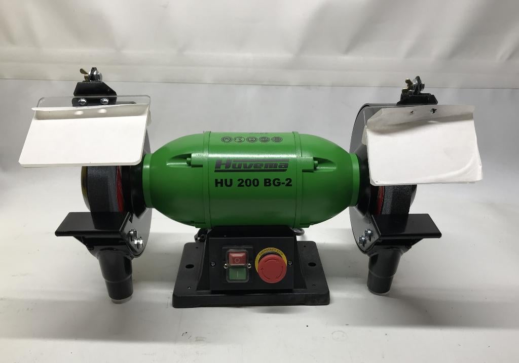 Werkbankslijpmachine, Huvema, HU200 BG-2, Doe-het-zelf en Verbouw, Gereedschap | Slijpmachines, Ophalen, Nieuw, Minder dan 700 watt