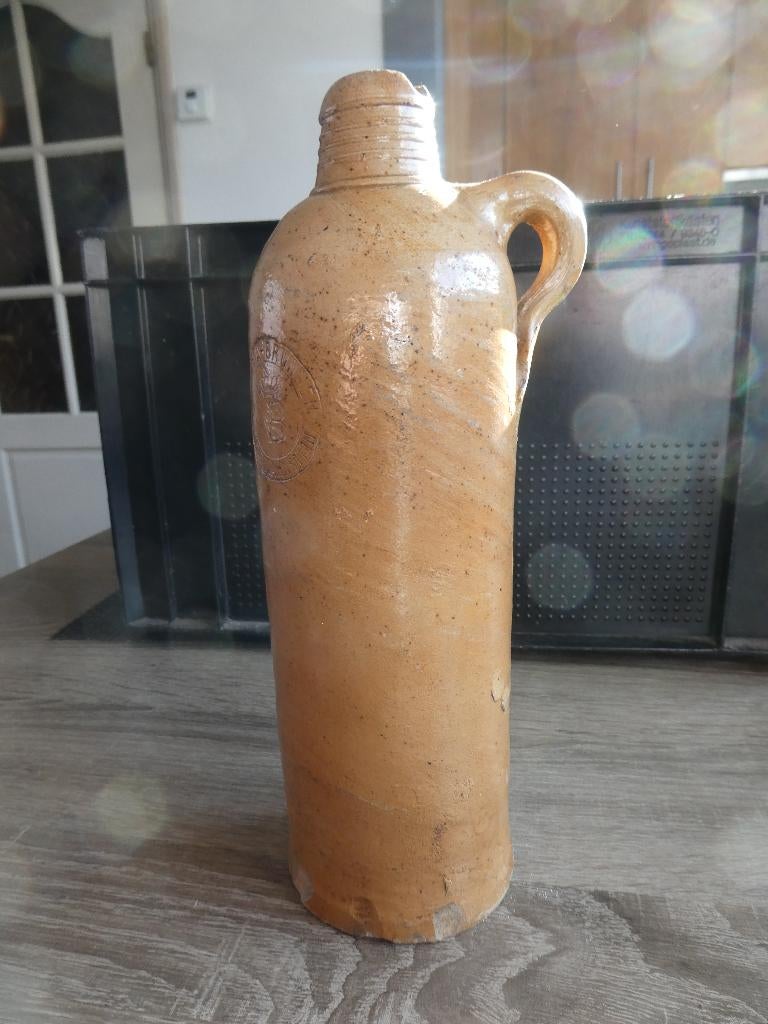 Aarden fles, Antiek en Kunst, Antiek | Keramiek en Aardewerk, Ophalen of Verzenden