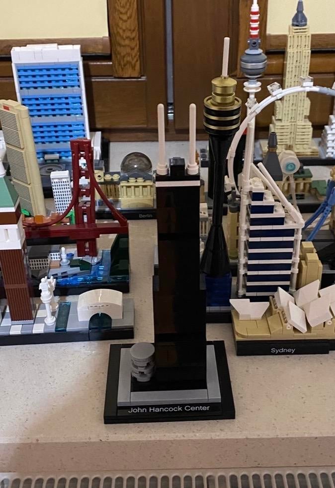 Lego Architecture 21001 John Hancock Center - Compleet, Verzenden, Zo goed als nieuw, Complete set, Lego
