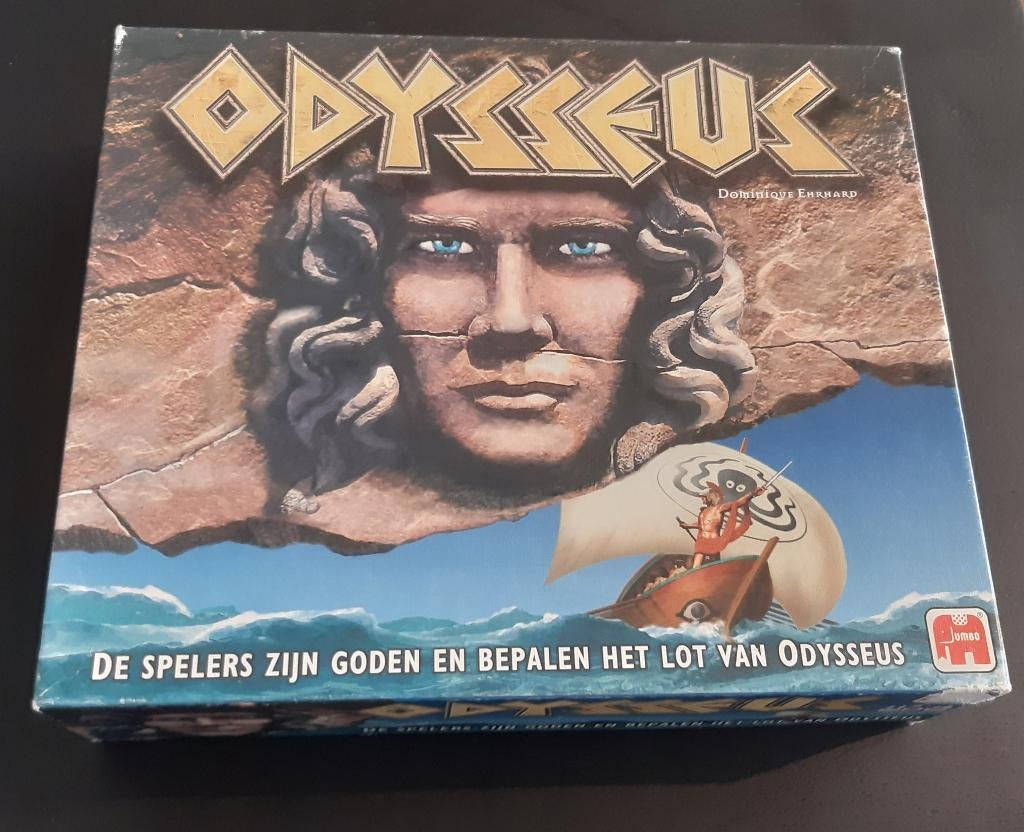 Odysseus spel Jumbo spel der Goden, Hobby en Vrije tijd, Gezelschapsspellen | Bordspellen, Een of twee spelers, Ophalen of Verzenden