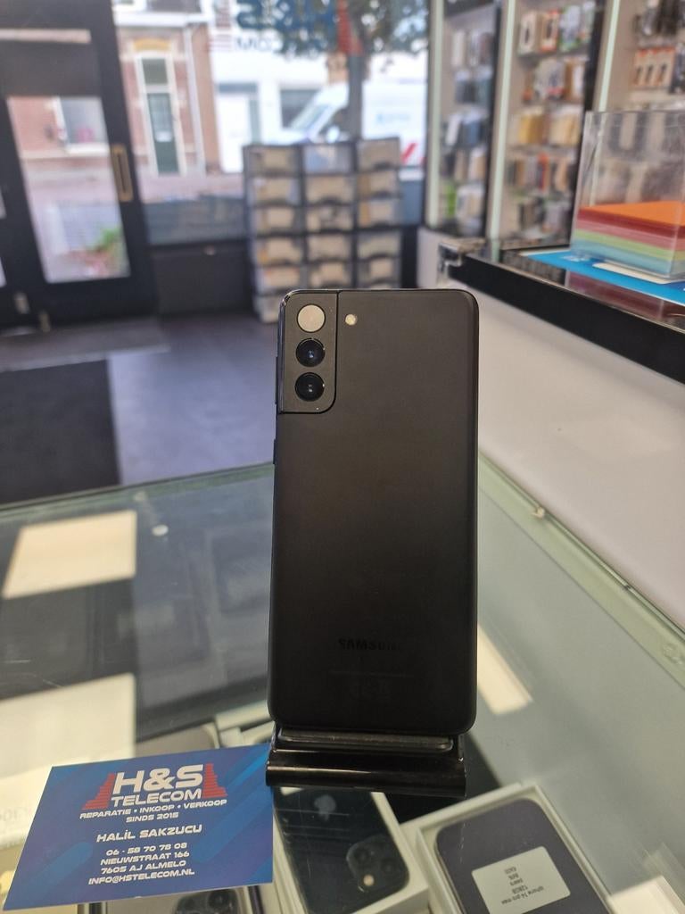 Samsung Galaxy S21 plus  - 256 GB zwart 2 jaar garantie, Telecommunicatie, Mobiele telefoons | Samsung, Gebruikt, Zwart, Touchscreen
