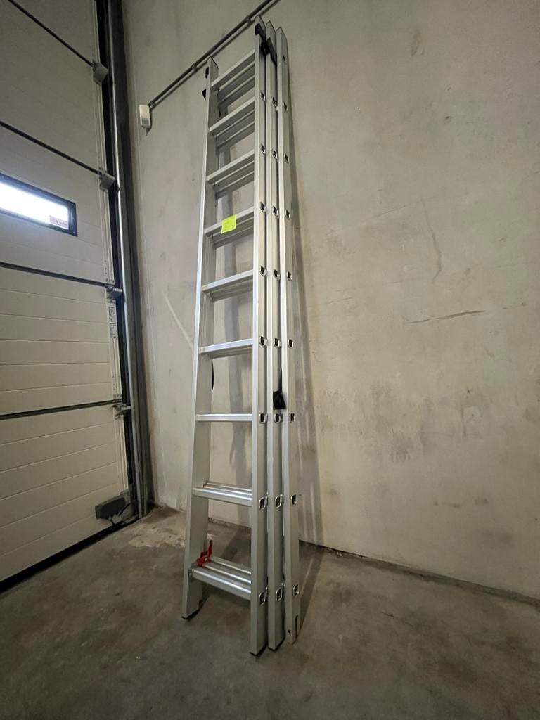 Panthera 3x9 ladder - Nieuw met schade, Doe-het-zelf en Verbouw, Ladders en Trappen, Ophalen, Nieuw, Ladder, Opvouwbaar of Inschuifbaar