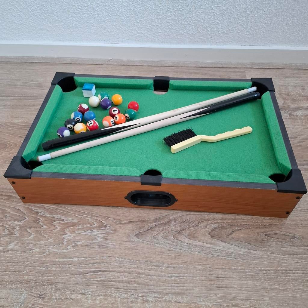 Biljart mini, Ophalen of Verzenden, Zo goed als nieuw, Biljarttafel