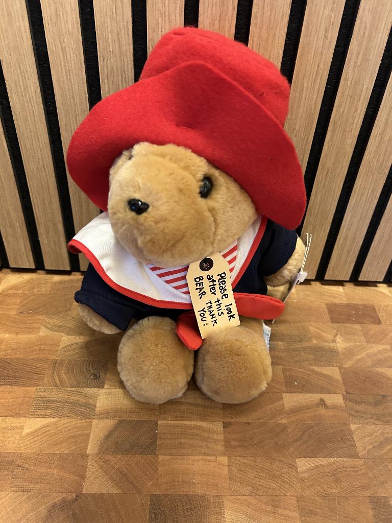Beertje Paddington de matroos, Verzamelen, Beren en Cherished Teddies, Ophalen of Verzenden, Zo goed als nieuw, Stoffen beer, Overige merken