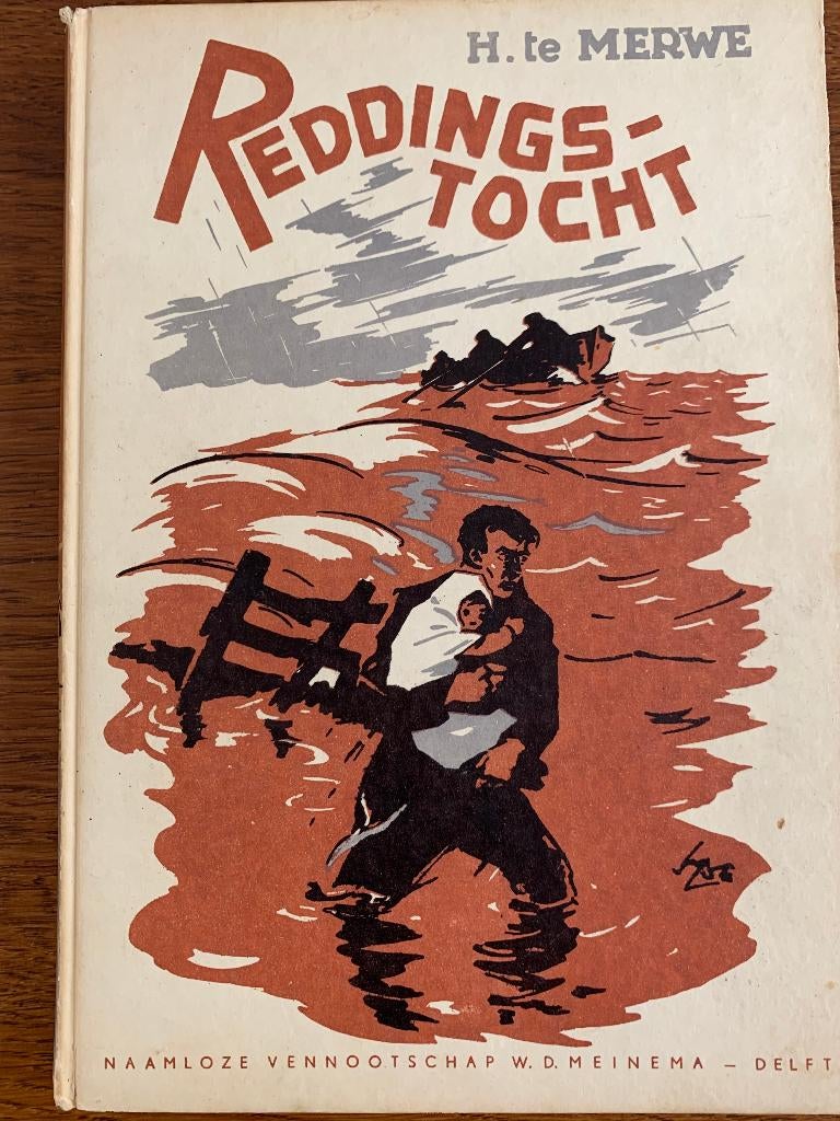 "Reddingstocht" H. te Merwe, Boeken, Ophalen of Verzenden, Zo goed als nieuw