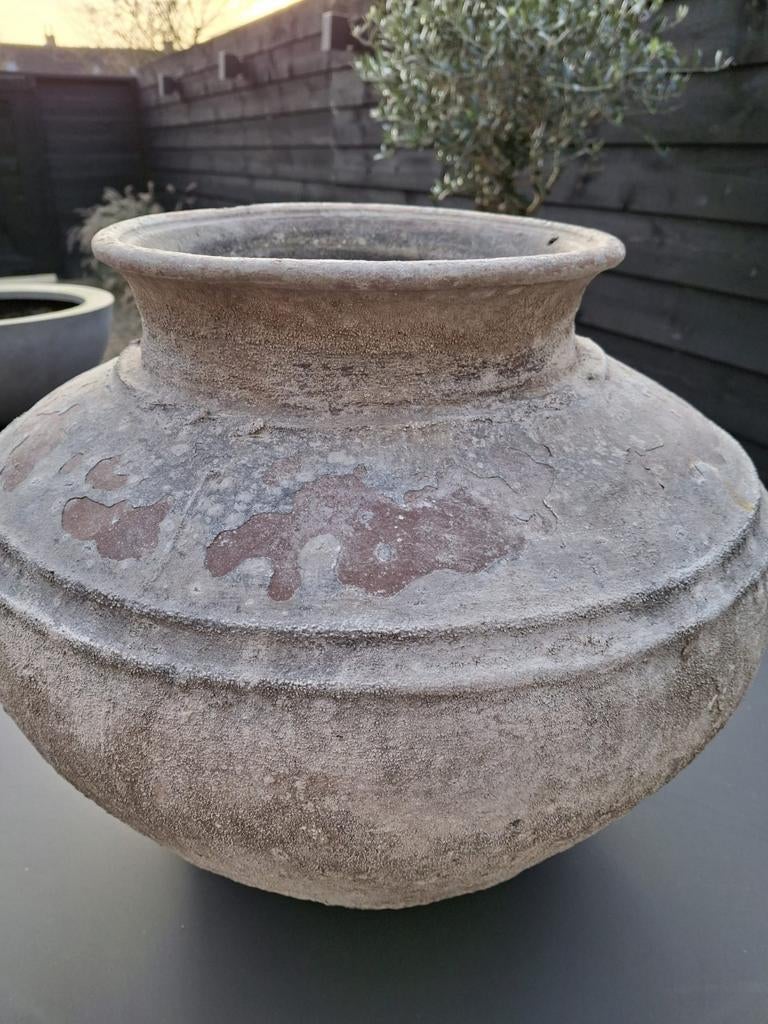 Aura peeperkorn kruik, Huis en Inrichting, Woonaccessoires | Vazen, Ophalen of Verzenden, Overige kleuren, Glas, Minder dan 50 cm