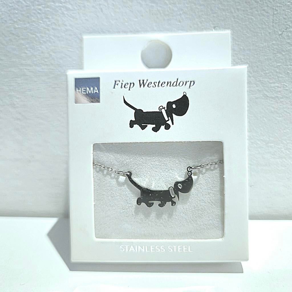 Fiep Westendorp Ketting Zilver - HEMA Collectors Item, Sieraden, Tassen en Uiterlijk, Kettingen, Nieuw, Overige materialen, Zilver