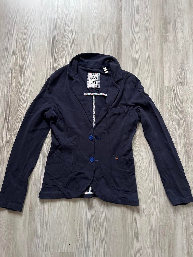 CKS Feestelijke Blazer - Maat 14(164), Ophalen of Verzenden, Gebruikt, Jongen, Jas