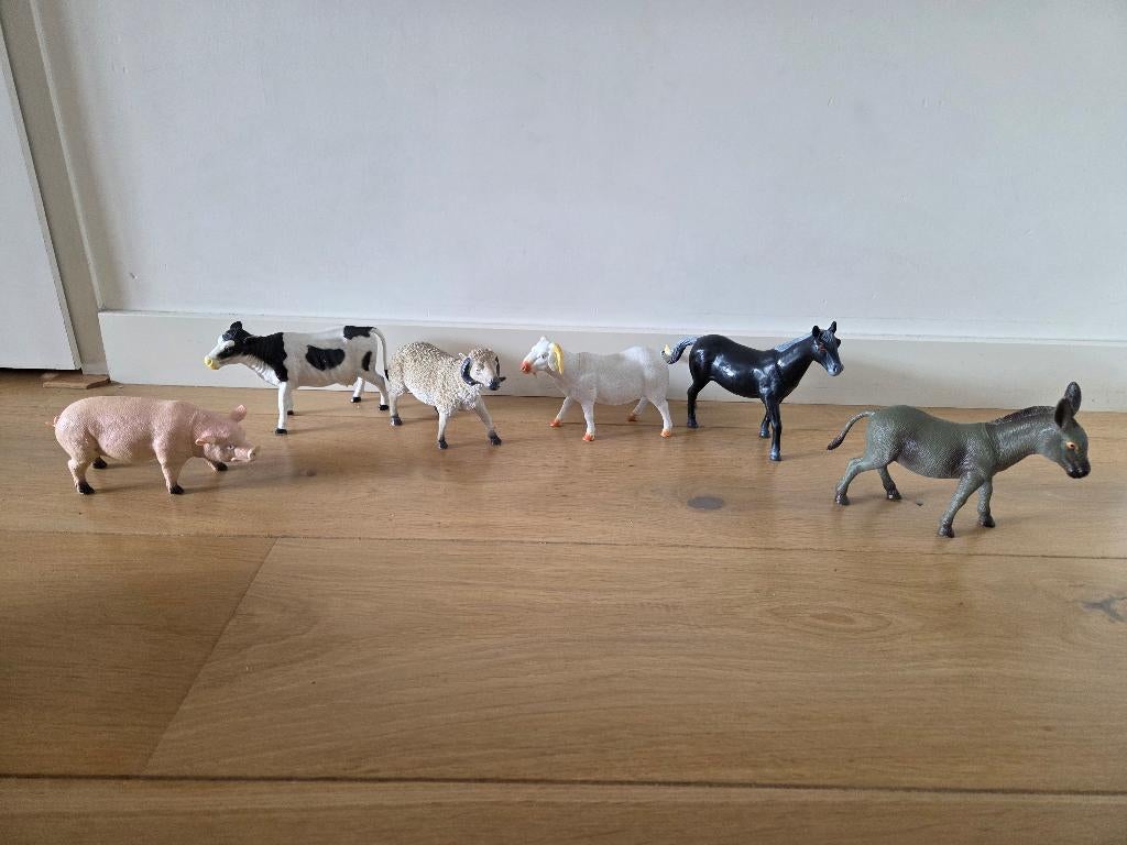 Plastic boerderijdieren, Ophalen, Zo goed als nieuw