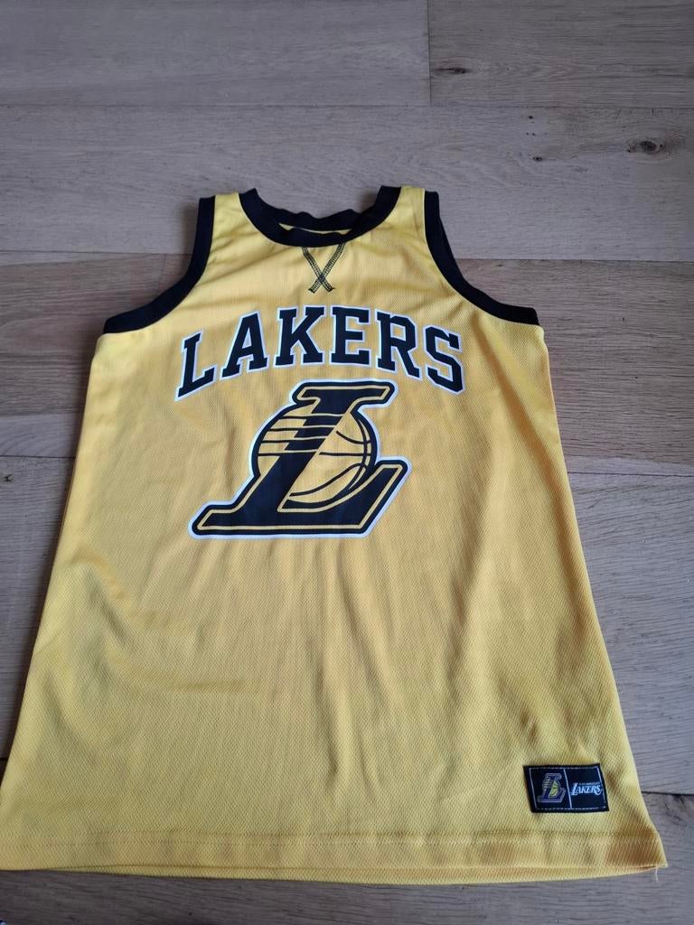 Lakers NBA sporthemd basketbal mt 170 176, Ophalen of Verzenden, Zo goed als nieuw, Meisje