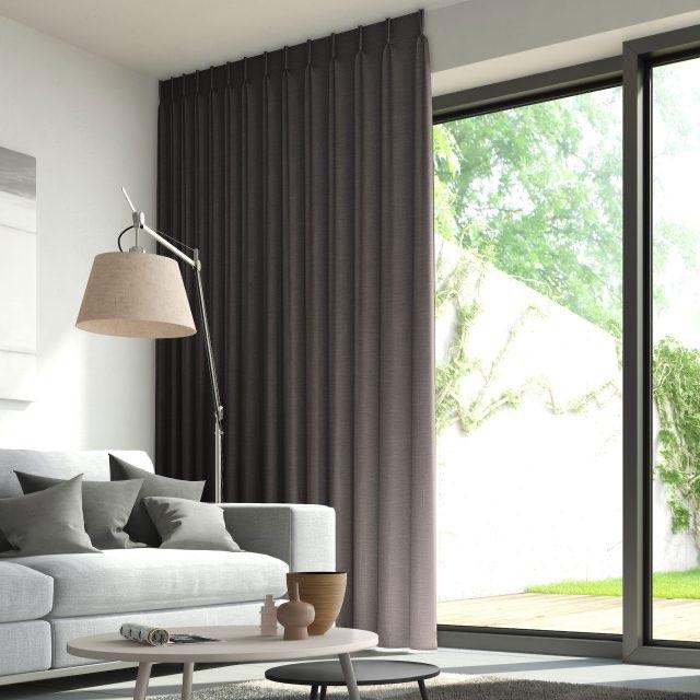 Dim-out, akoestisch & isolerend Gordijn comfort - De Ploeg, 200 cm of meer, Ophalen of Verzenden, Zo goed als nieuw, Overige kleuren
