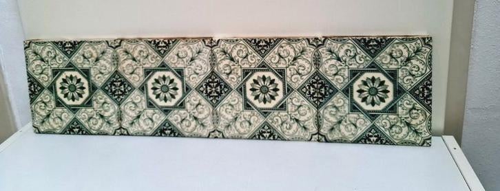 Antieke Engelse tegels Mintons China Works prachtig ontwerp, Antiek en Kunst, Ophalen