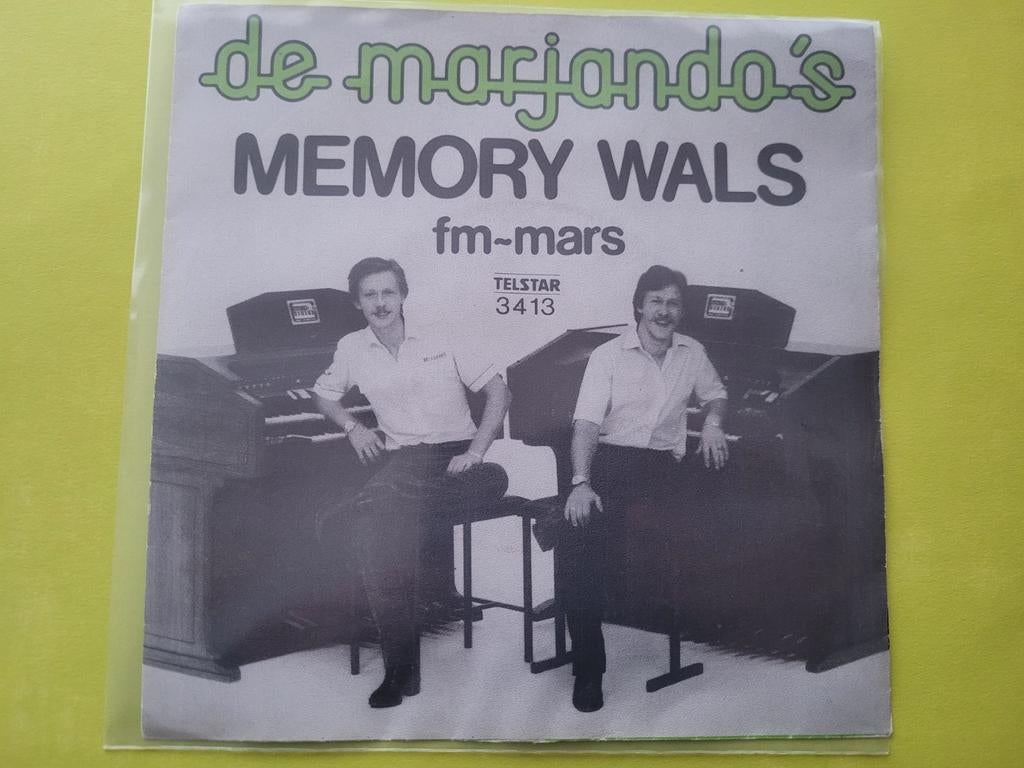 De Marjando's - Memory wals - FM mars ., Ophalen, Zo goed als nieuw, Overige formaten, Levenslied of Smartlap