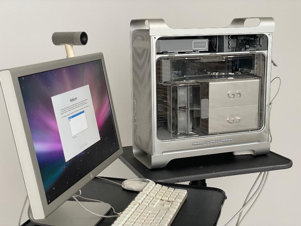 Power Mac G5 Model No.: A1117 EMC No. 2023, Computers en Software, Apple Desktops, Ophalen, Gebruikt, HDD, 20"