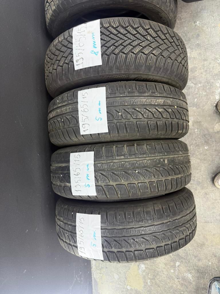 Winterbanden 195/65 R15 | Goedkoop + Montage Mogelijk, Auto-onderdelen, Banden en Velgen, 15 inch, Band(en), 195 mm, Winterbanden