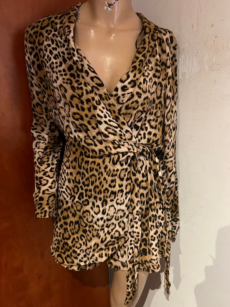 Zara jumpsuit maat m zgan, Maat 38/40 (M), G, Bruin, Zara