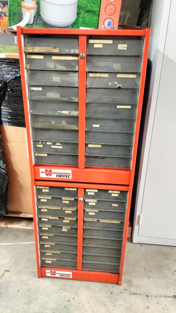 Würth kastjes schappen kasten, Ophalen, Gebruikt