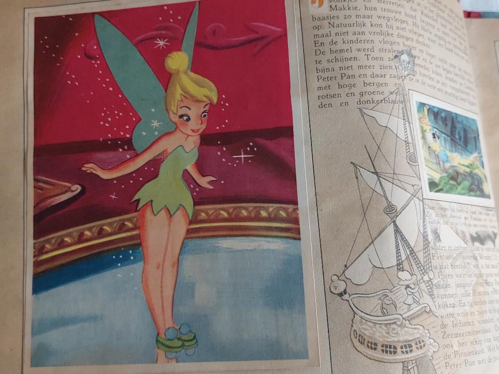 PETER PAN plaatjesboek Walt Disney, plaatjesalbum, Ophalen, Gelezen, Walt Disney, Plaatjesalbum