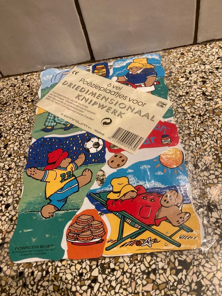 Poesie plaatje paddington, Verzamelen, Ophalen of Verzenden