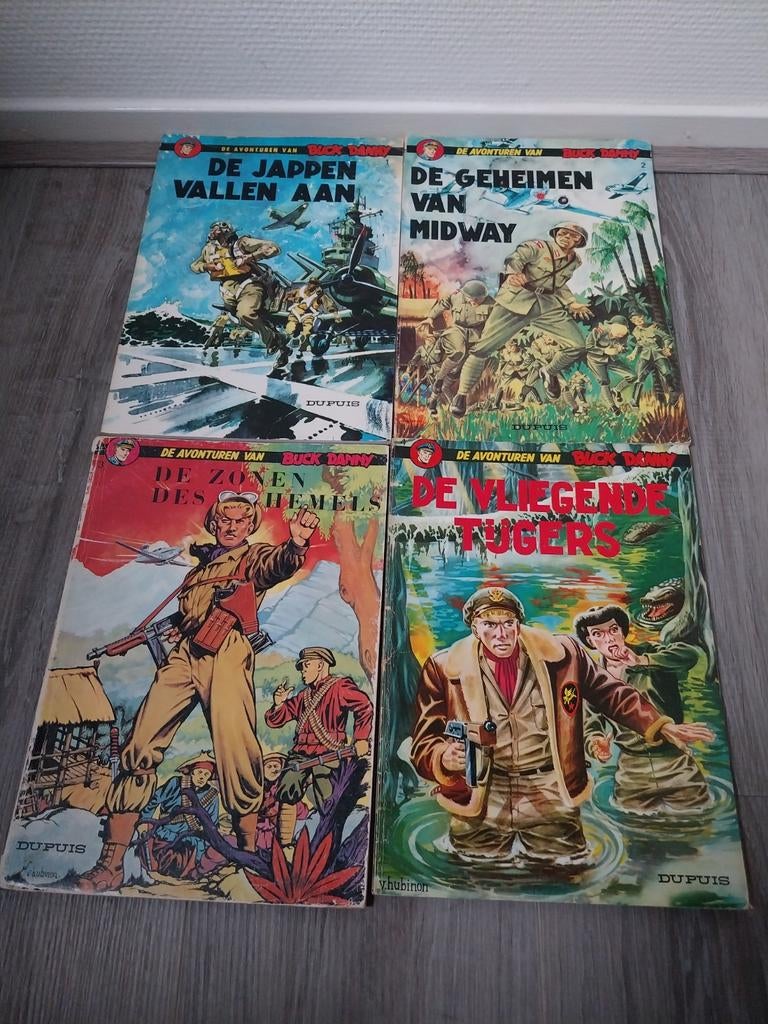 Buck Danny, Meerdere stripboeken, Ophalen of Verzenden
