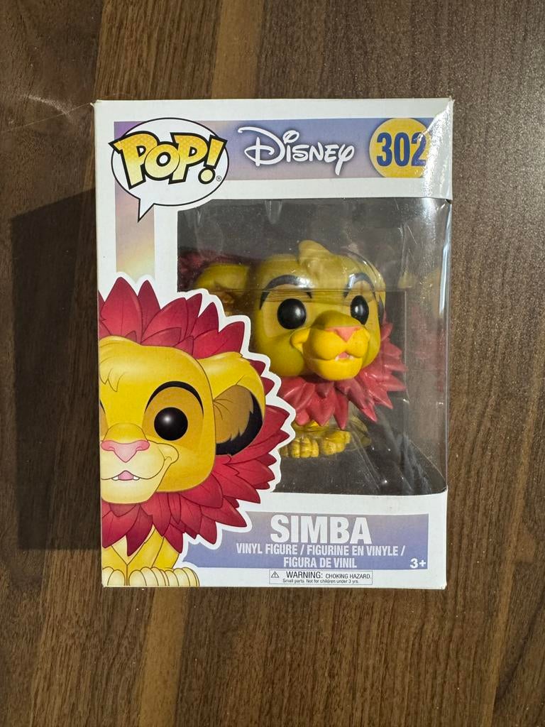 Funko Pop! Disney Simba #302 - Beschadigde doos, Ophalen of Verzenden, Gebruikt