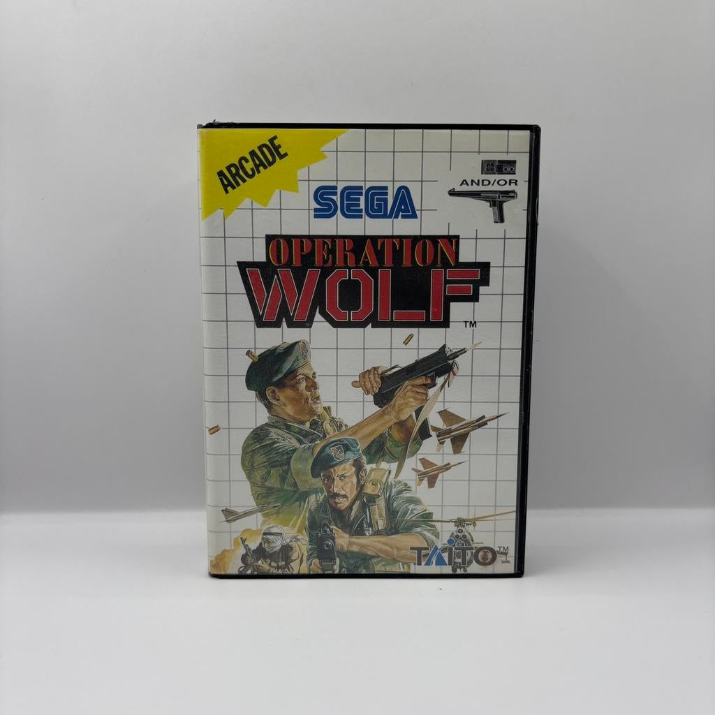 Operation Wolf Sega Master System, Shooter, Sega, Ophalen of Verzenden, Zo goed als nieuw