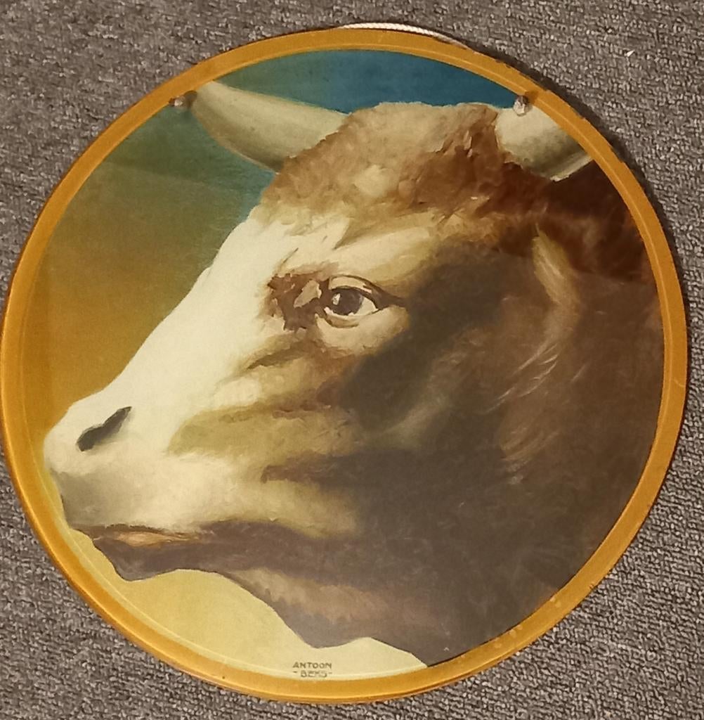 Werken van Antoon Beks. ( koe en varken ), Ophalen