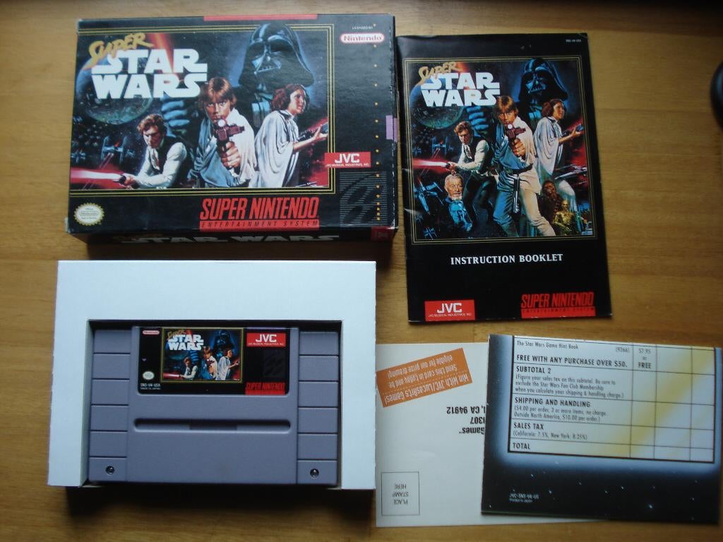 Super star wars snes USA, Avontuur en Actie, 1 speler, Ophalen of Verzenden, Zo goed als nieuw