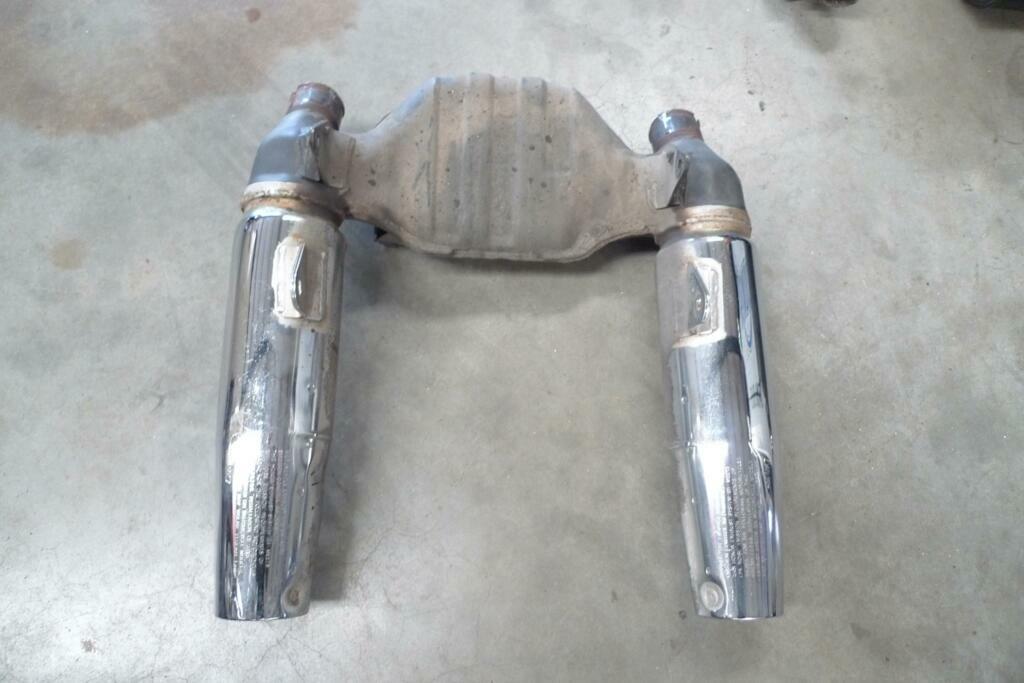 Uitlaatdemper set Honda shadow vt 750 c '86, Motoren, Onderdelen | Honda, Ophalen, Gebruikt