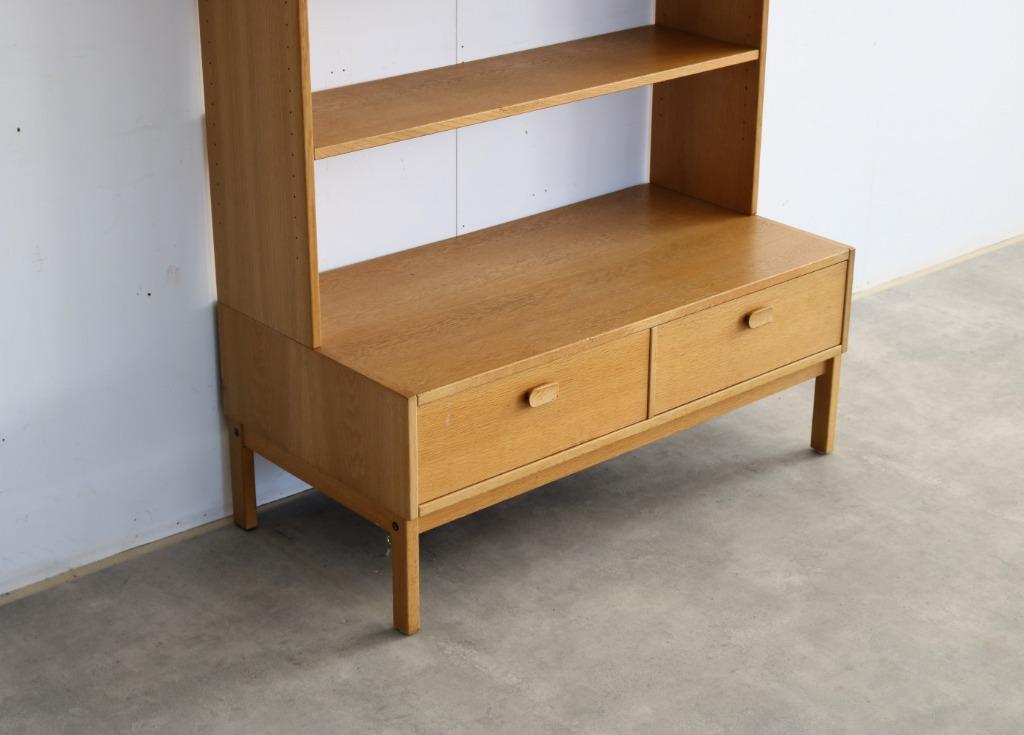 vintage wandkast | kast | jaren 60 | Ulferts, Gebruikt, Eikenhout, Met lade(s), Timbeije@hotmail.com