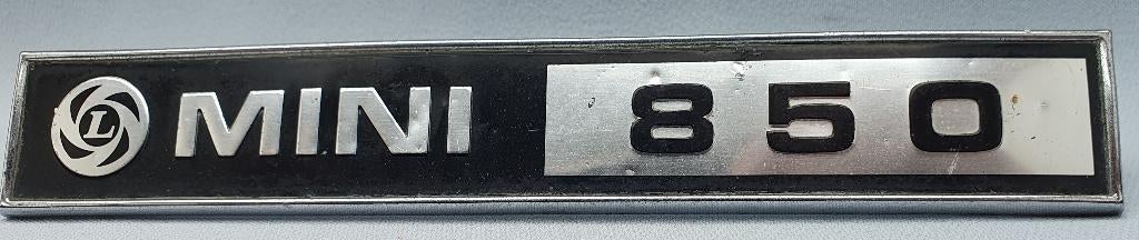 Mini 850 embleem, 70er jaren, Verzenden, Auto's