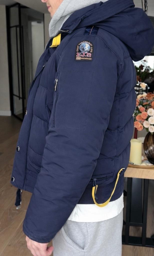 Parajumpers Bomber jas donkerblauw – maat L, Kleding | Heren, Jassen | Winter, Maat 52/54 (L), Blauw, Parajumpers, Ophalen of Verzenden