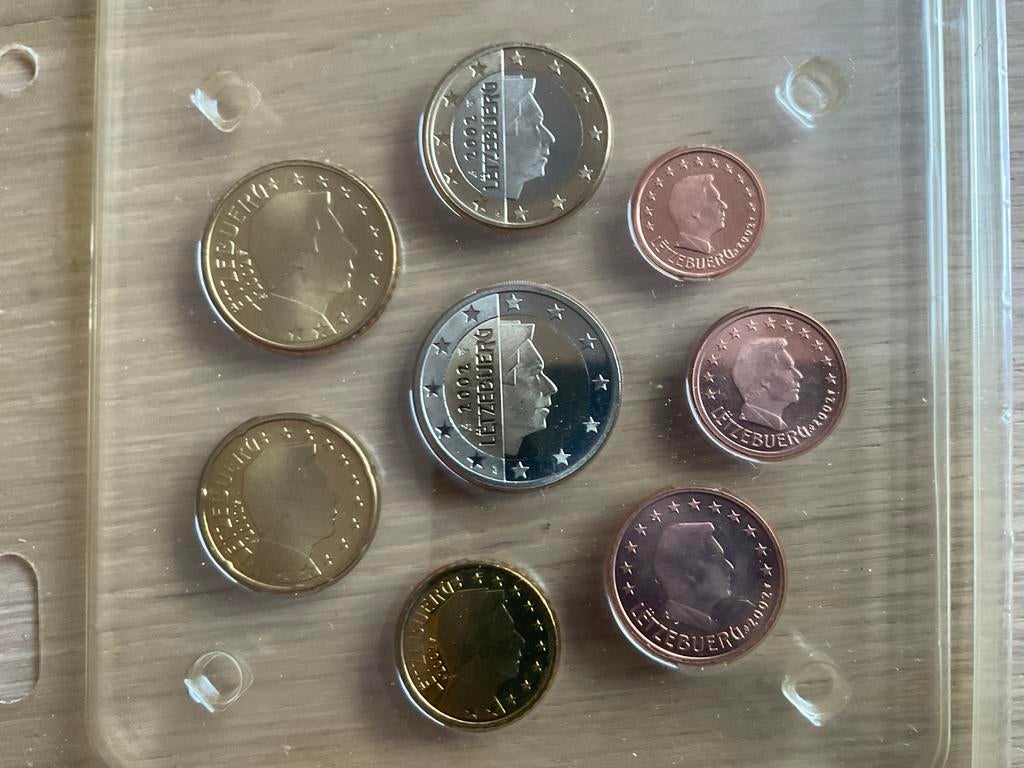 Luxemburg Euromuntenset 2022 UNC, Ophalen of Verzenden, Buitenland, Munten
