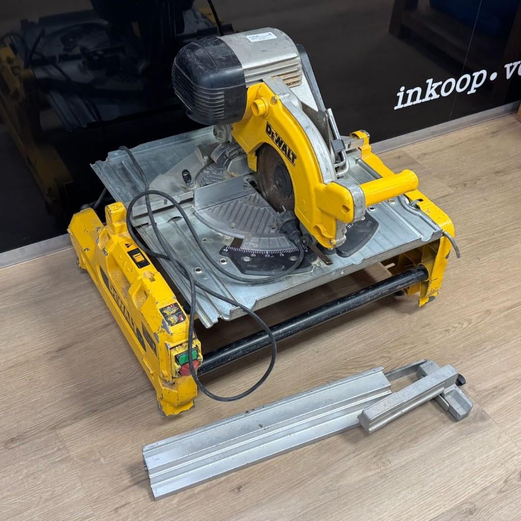 DeWalt DW743N afkort/verstekzaag | Gebruikt | Zonder poten, Ophalen, DeWalt, Dordrecht@usedproducts.nl, Toulonselaan 72