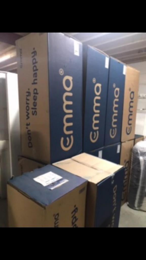 Emma matras hybride cool / original, Tweepersoons, Zo goed als nieuw, 200 cm, 140 cm