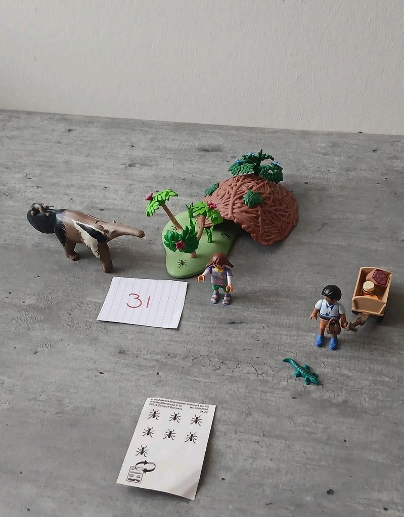PLAYMOBIL Wiltopia 71012 Miereneter verzorging, Ophalen of Verzenden, Zo goed als nieuw