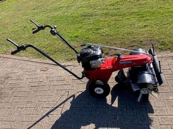 Tielburger veegmachine – gebruikt, direct inzetbaar, Tuin en Terras, Veegmachines, Gebruikt, Ophalen of Verzenden