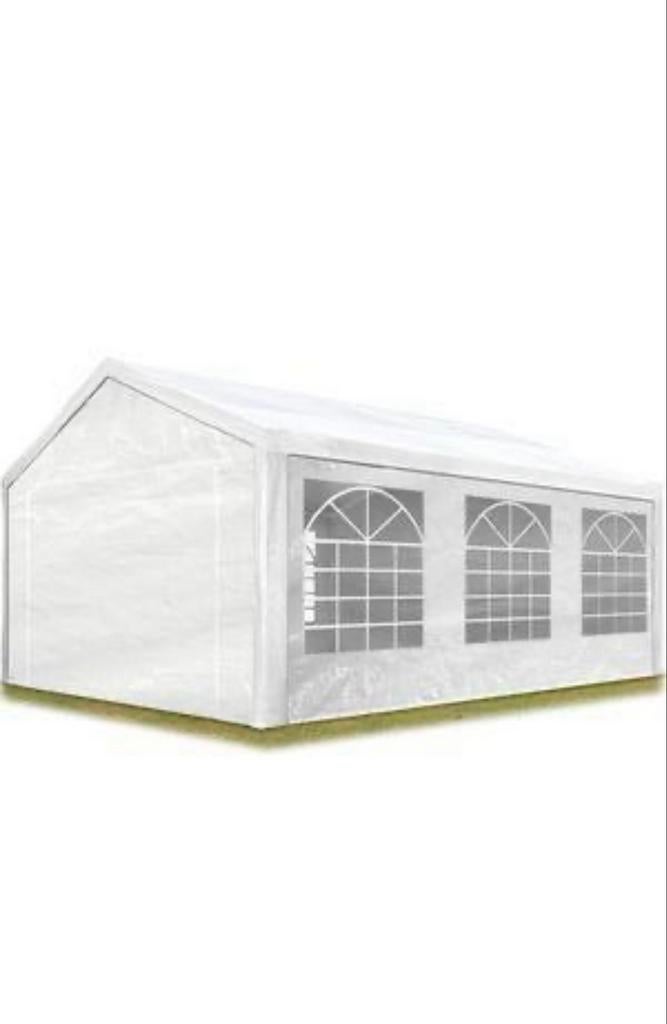 Partytent Sediamo 8x4 te huur - Perfect voor elk feest!, Ophalen, Opvouwbaar, Partytent, Zo goed als nieuw