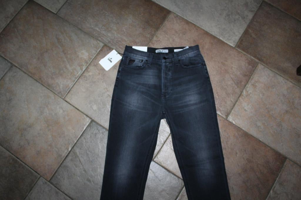 Lois high rise stretch jeans mt 26 KOOPJE, ., Zwart, Nieuw, Ophalen of Verzenden