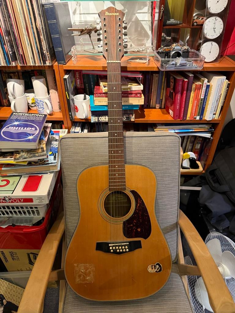 Ibanez V302 12-snarige gitaar - Vintage!, Ophalen of Verzenden, Gebruikt, Western- of Steelstringgitaar, 12-snarig