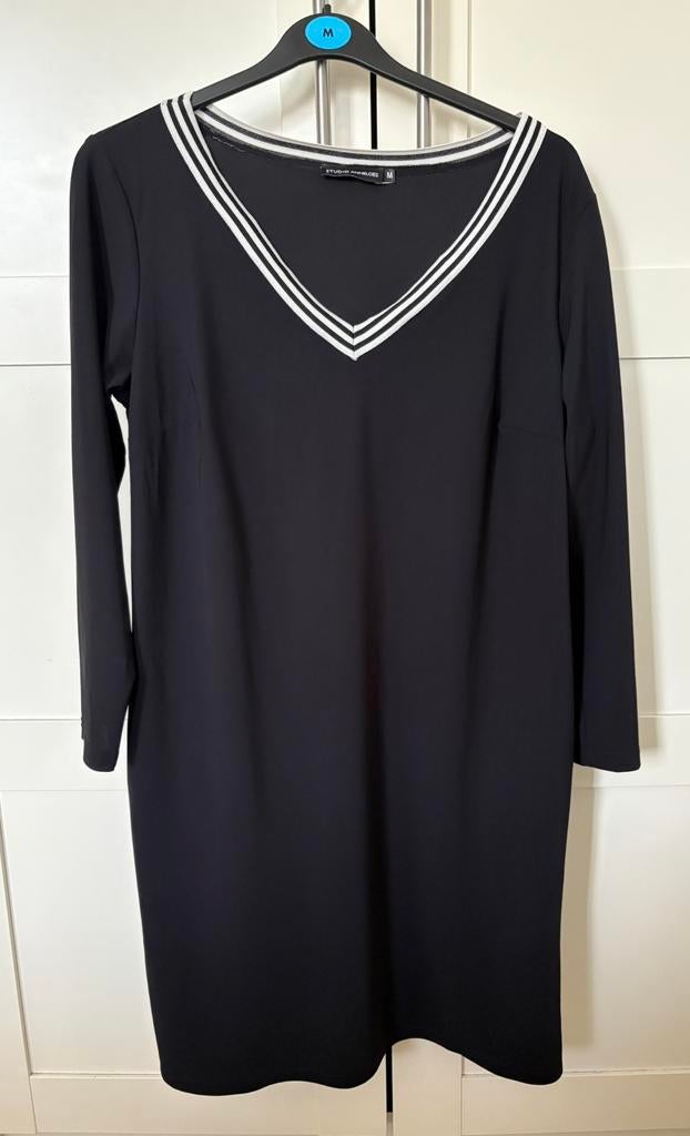 Studio Anneloes tennis tuniek jurk zwart maat M travelstof, Maat 38/40 (M), Studio Anneloes, Zwart, Ophalen of Verzenden