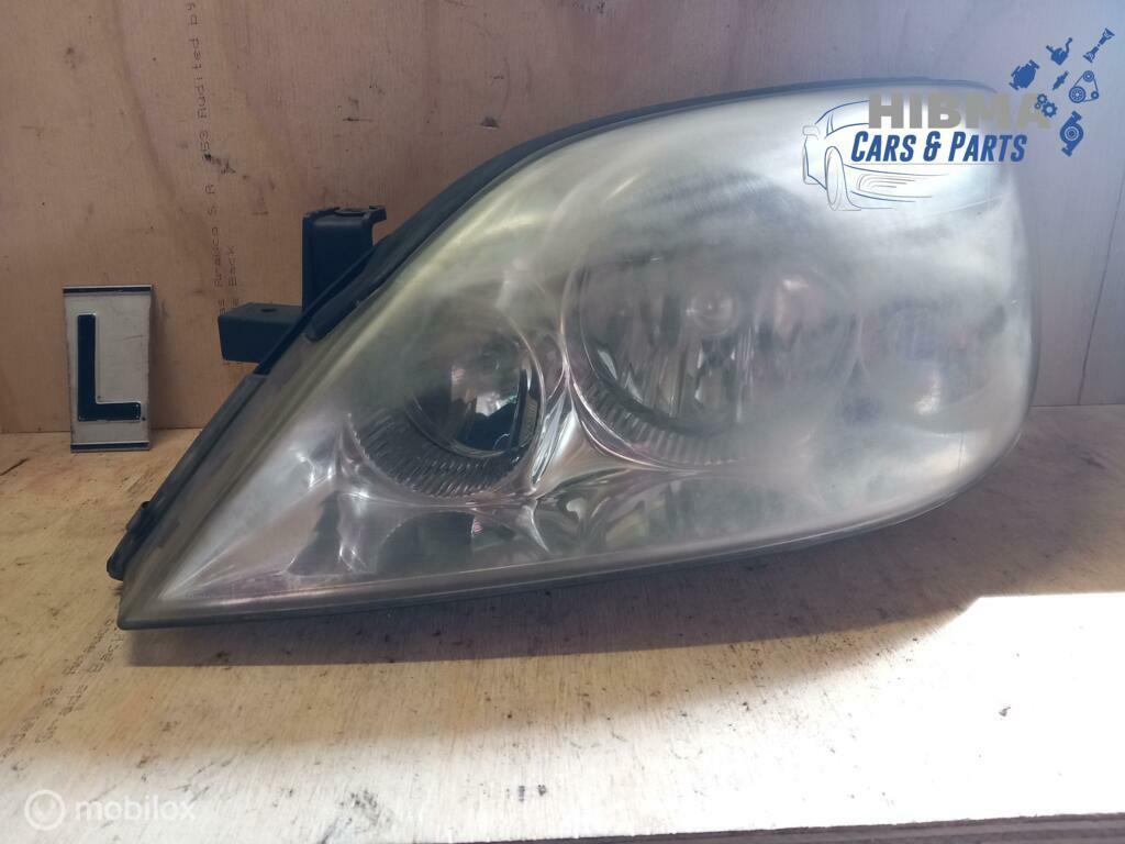 Nissan Primera III Koplamp Links HELLA 26060AU800 2002-2009, Ophalen of Verzenden, Gebruikt