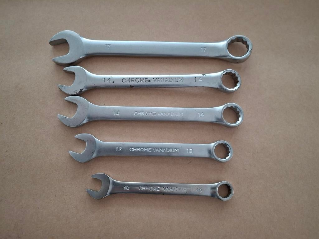 Steek / ring sleutels chrome vanadium, Ophalen of Verzenden