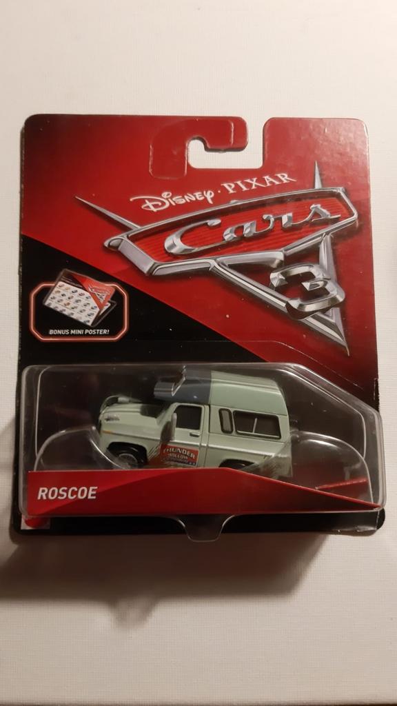 Disney cars 3, Roscoe, Ophalen of Verzenden, Nieuw