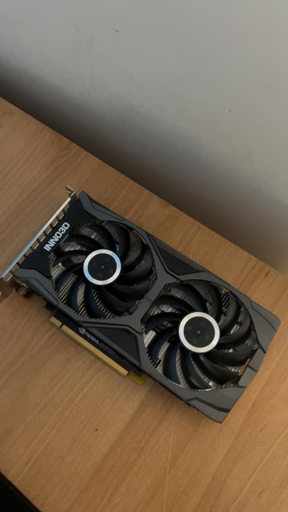 GTX 1660 Super Grafische Kaart, Computers en Software, Videokaarten, Gebruikt, Nvidia, PCI-Express 3.0, GDDR6, HDMI, DisplayPort