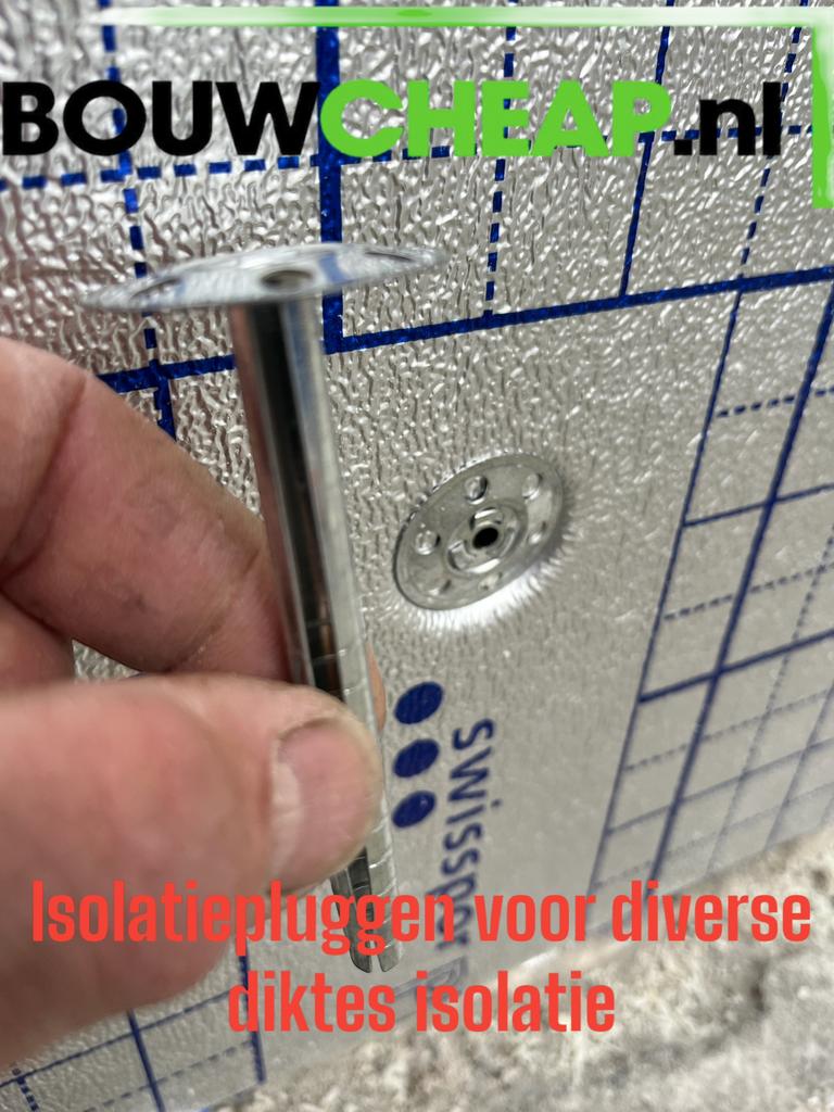 Isolatiepluggen in diverse lengtes BOUWCHEAP, Ophalen of Verzenden