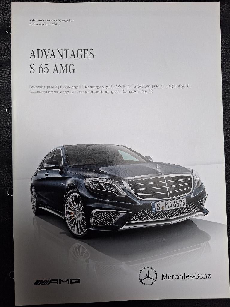 Mercedes S klasse S65 AMG V12 Advantages 2012, Zo goed als nieuw, Daimler, Mercedes, Ophalen of Verzenden