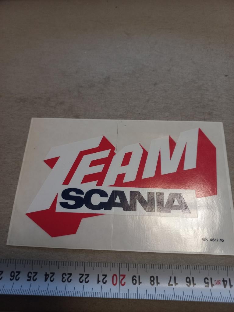 Team scania, Ophalen of Verzenden, Zo goed als nieuw