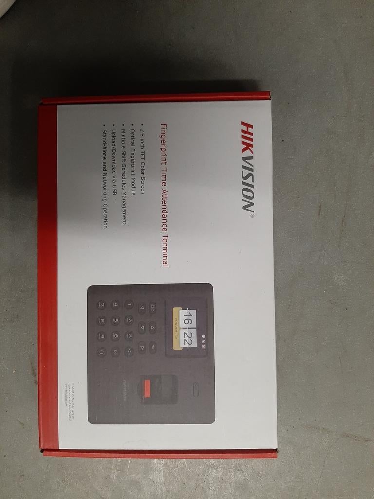 Hikvision Tijdregistratieterminal - Bedrijfsbeeindiging, Hikvision, Overige typen, Nieuw, Ophalen of Verzenden